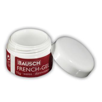 French-Gel, 15g, dünnviskos, weiß 