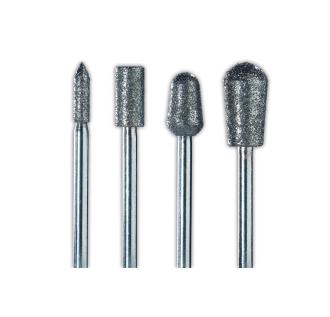 Diamond tip set, including items 1718, 1730, 1741, 1743 