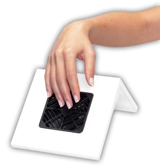 Suction device for manicure / pedicure 